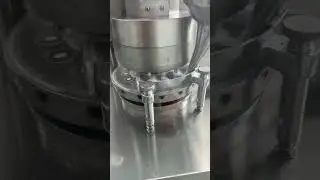 Fully automatic rotary tablet press machine 9-hole candy tablet powder punching machine