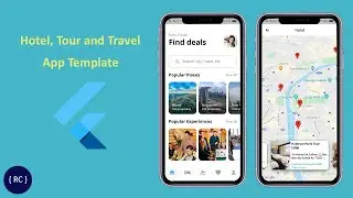 Hotel, Tour and Travel App Template in Flutter