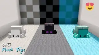 Cute Plush Toy Design Tutorial (Minecraft PE 1.16 Beta)