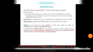 pharmacoeconomic chapter 4 CEA/cost effective analysis/pharma exit/