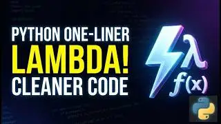 Python Lambda Function Explained (Syntax, Map, If, Examples) – Beginner Tutorial
