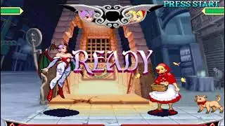 Vampire Savior: The Lord Of Vampire (ARCADE) Lilith Playthrough