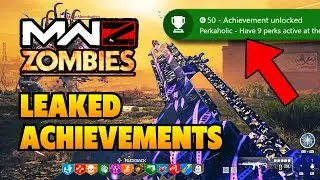 NEW MW3 ZOMBIES LEAKED ACHIEVEMENTS & WEAPON BUNDLES!