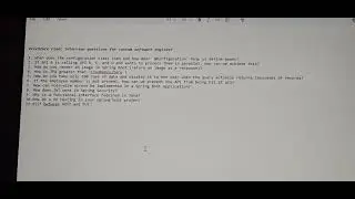 Accenture interview questions on springboot for experienced candidates,  App developer or custom SE.