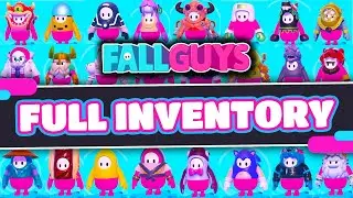 *FULL INVENTORY* 108 OUTFITS & 200+ ITEMS IN FALL GUYS!