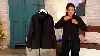 ActionHeat Rechargeable Warming Women's or Men's Jacket on QVC