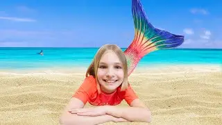 Amelia turned into a Little Mermaid Princess