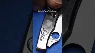 Its important to take your time.#stlouisartist #engraving #handengraving #acanthus #scroll #filigree