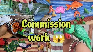 Art Commission work 😭 #commissionart #paid #orders @ankanidreamart