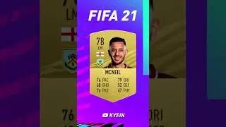 Dwight McNeil - FIFA Evolution (FIFA 19 - FIFA 22)