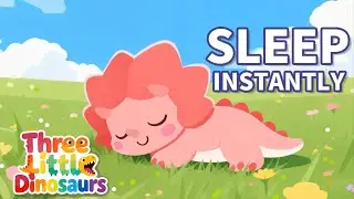 Sleep Instantly! Sweet Dreams 20 Min Loop: Mozart, Soft Wind & Birds | Relaxing Dino Nursery Rhyme