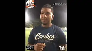 Entrevista a Richard Guasch y Joander Su&aacute;rez Caribes de Anzo&aacute;tegui 🏹🇻🇪⚾️