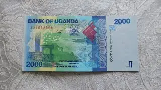 Ugandan 2000 Shilling Banknote! #WORLDBANKNOTES