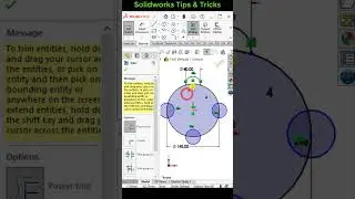 Working with solidworks sketch pattern and power trim #solidworkstutorial #solidworks