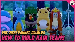 Как собрать команду Rain для рейтинговых парных боёв 7-й серии VGC 2021