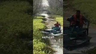 Weed Cutting Boats That Keep Villages Moving