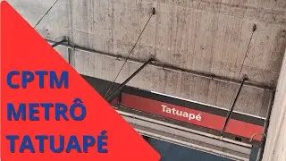 Esta&ccedil;&atilde;o Tatuap&eacute; - CPTM - Metr&ocirc;