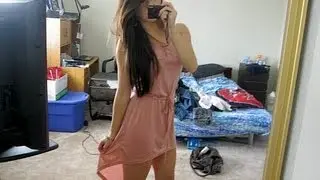 Outfit of the day: Soft blush pink hi low dress and nude wedges