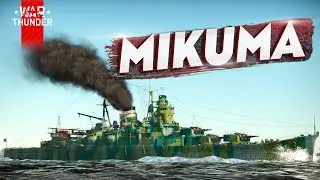 Премиумный лёгкий крейсер Японии Микума в War Thunder