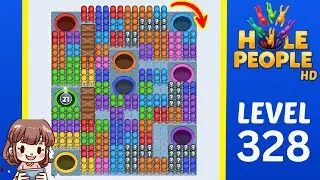 Hole People Level 328 Solution Walkthrough