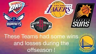Here&rsquo;s some wins and losses of the 2020 NBA offseason!!!