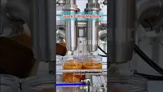 Automatic Sauce Filling Machine #fillingmachine #saucefillingmachine #sauce #machine