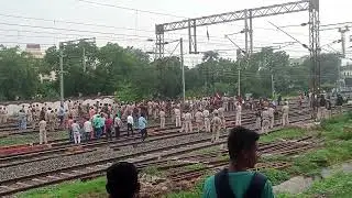 Dhanbad railway station agnipath latest news aandolan 🇮🇳 💂💂💂