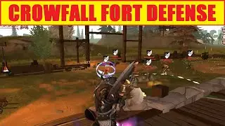Crowfall Beta PVP - Fort Defense