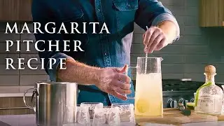 Classic Margarita Pitcher Recipe | Tequila Cocktails | Patr&oacute;n Tequila
