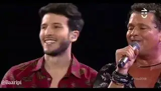 Sebastian Yatra en Festival de Vi&ntilde;a Del Mar 2018 cantando 
