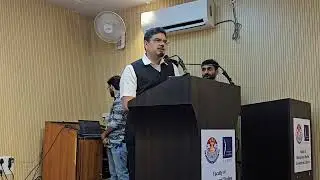 My address during inauguration of simulation lab at faculty of management studies