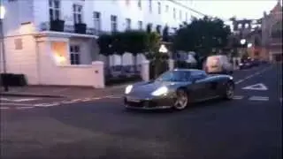 Porsche Carrera GT Acceleration in London!