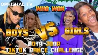 Boys vs girl dance challenge, bota joor official dance video #subscribe #goviral #afropopmusic #duet
