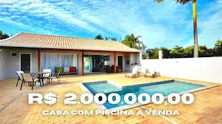 Casa Com Piscina A Venda Na Praia De Mariscal - Bombinhas - SC  /  (VENDIDO)