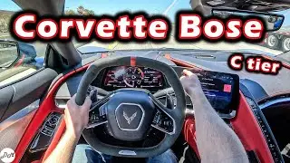 Chevrolet Corvette 2024 года &mdash; обзор аудиосистемы Bose Performance Series с 14 динамиками