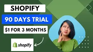 Shopify Free Trial 2025 | Shopify $1 For 3 Months 2025 | How to Get Shopify $1 for 3 Months?
