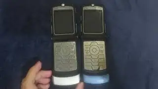 Motorola RAZR V3 (2004) vs. V3i (2006)