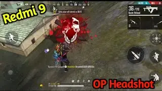 Redmi 9 Free Fire Gameplay Test | 4GB Ram 64GB Storage |Ultra Graphic,Mediatek Helio G35 Gaming Test