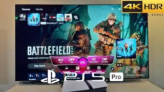 Battlefield 2042 PS5 Pro Gameplay With LG Oled TV 4K HDR 60FPS