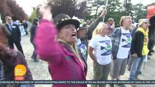 Protesting Fracking In North Yorkshire | Good Morning Britain