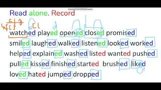 Part 2 Practice -ed #ending