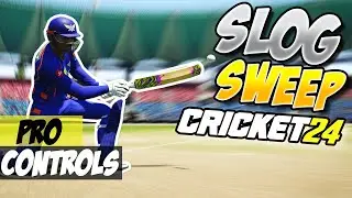 How to Play the Slog Sweep in Cricket 24 Pro Batting Controls