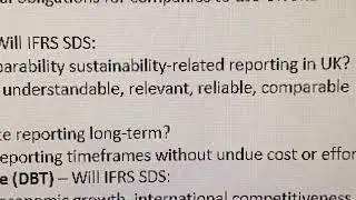 UK Sustainability Reporting Standards [Part 1 of 2]