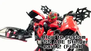 How to Custom Studio series AOE Stinger | part 2 (Final)