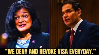 Student Arrested Over Op-Ed? Jayapal vs. Rubio HEARING EXPOSED!.