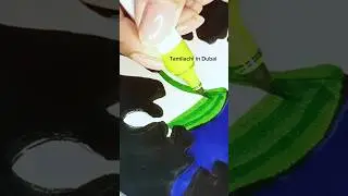 Subscribe ❤️ if you like this abstract brush pen drawing 🎨 #shorts #craft #drawing