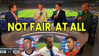 England vs Spain 2-1 Analysis & Interview |Roy Keane Ian Wright And Gary Neville Reactions |Not Fair