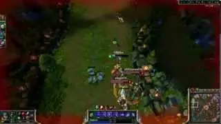 League Of Legends. Olaf top. Epic game