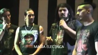 Magia Electrica: Nuclear Chaos, conferencia de prensa Monterrey.