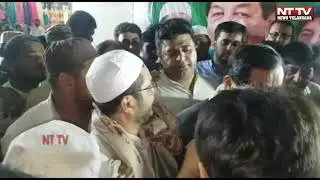 Mumtaz Ahmed Khan Sahab Mla Candidate Charminar Ka Shehran Gulzarhouz Pergulposhi kigayi